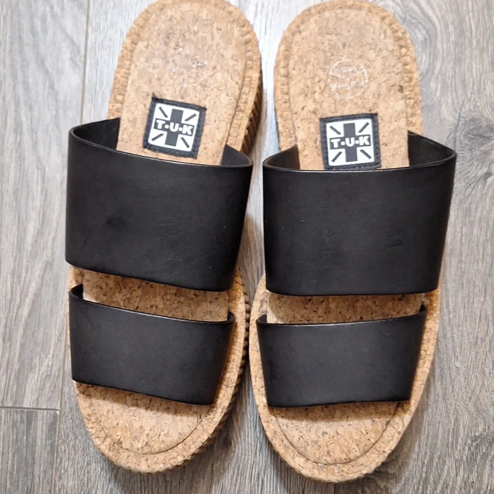 T.U.K Cork Style Platform